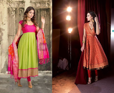 Bushra M Blogs 21 Kurti From Old Saree Designs Saree Reuse